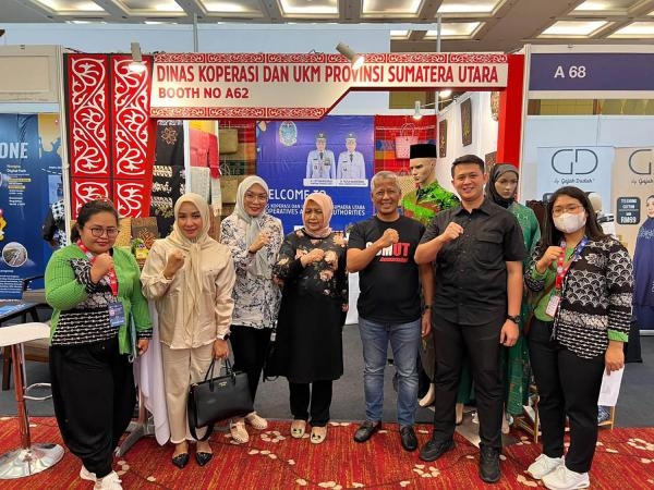 Hadiri Festival Islam dan Halal Internasional Johor Malaysia, Nawal Perkenalkan Produk Berkualitas dari Sumut